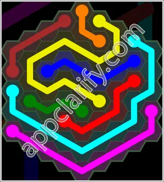 Flow Free: Hexes 9x9 Mania Pack Level 149 Solutions