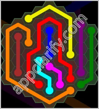 Flow Free: Hexes 9x9 Mania Pack Level 26 Solutions