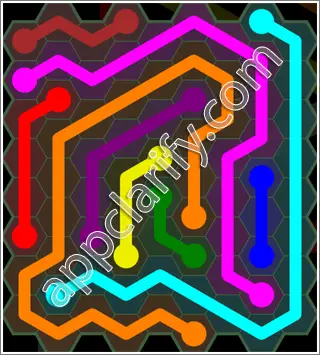 Flow Free: Hexes 9x9 Mania Pack Level 31 Solutions