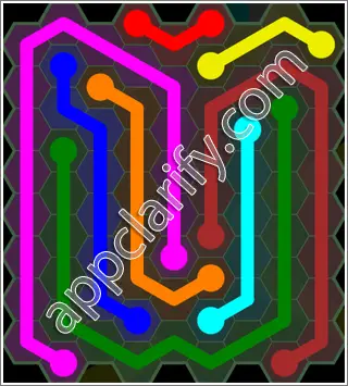 Flow Free: Hexes 9x9 Mania Pack Level 49 Solutions