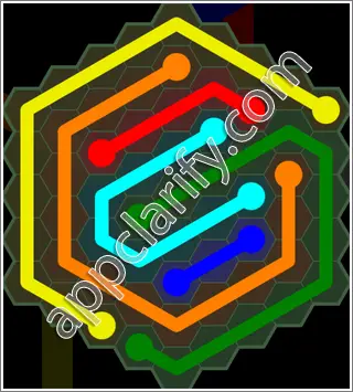 Flow Free: Hexes 9x9 Mania Pack Level 65 Solutions