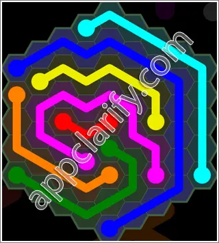 Flow Free: Hexes 9x9 Mania Pack Level 67 Solutions