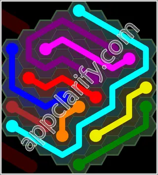 Flow Free: Hexes 9x9 Mania Pack Level 75 Solutions