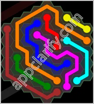 Flow Free: Hexes 9x9 Mania Pack Level 81 Solutions
