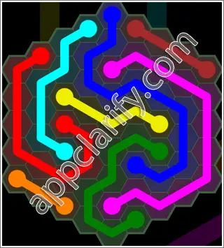 Flow Free: Hexes 9x9 Mania Pack Level 82 Solutions