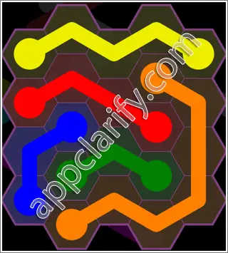 Flow Free: Hexes Classic 2 Pack Level 10 Solutions