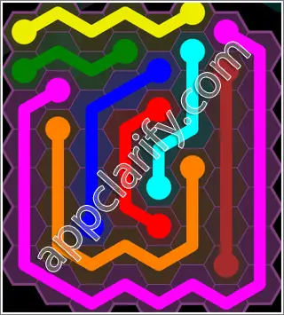 Flow Free: Hexes Classic 2 Pack Level 110 Solutions