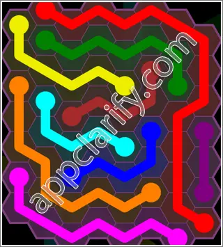 Flow Free: Hexes Classic 2 Pack Level 111 Solutions