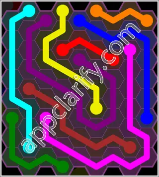 Flow Free: Hexes Classic 2 Pack Level 127 Solutions