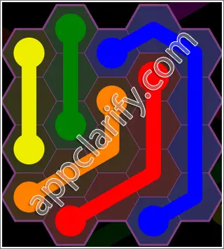 Flow Free: Hexes Classic 2 Pack Level 13 Solutions
