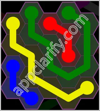 Flow Free: Hexes Classic 2 Pack Level 14 Solutions