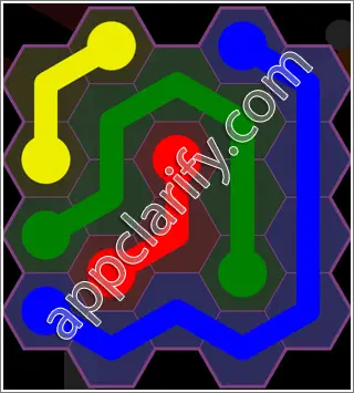 Flow Free: Hexes Classic 2 Pack Level 16 Solutions
