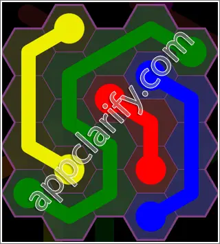 Flow Free: Hexes Classic 2 Pack Level 26 Solutions