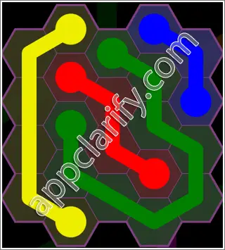 Flow Free: Hexes Classic 2 Pack Level 29 Solutions