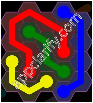 Flow Free: Hexes Classic 2 Pack Level 3 Solutions