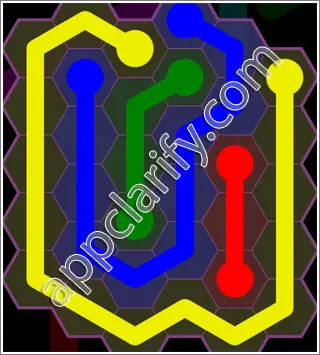Flow Free: Hexes Classic 2 Pack Level 31 Solutions