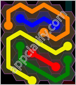 Flow Free: Hexes Classic 2 Pack Level 33 Solutions