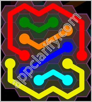 Flow Free: Hexes Classic 2 Pack Level 35 Solutions