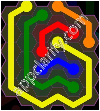 Flow Free: Hexes Classic 2 Pack Level 36 Solutions