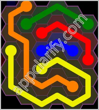 Flow Free: Hexes Classic 2 Pack Level 48 Solutions