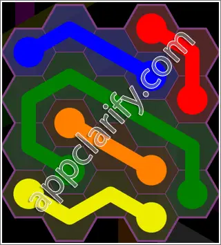 Flow Free: Hexes Classic 2 Pack Level 7 Solutions