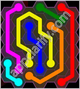 Flow Free: Hexes Classic 2 Pack Level 78 Solutions