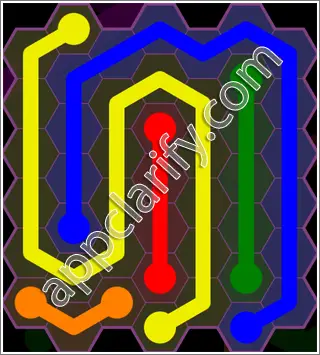 Flow Free: Hexes Classic 2 Pack Level 79 Solutions