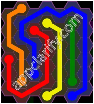 Flow Free: Hexes Classic 2 Pack Level 80 Solutions