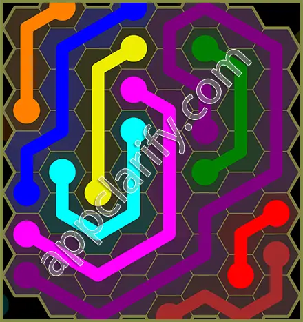 Flow Free: Hexes Classic Pack Level 113 Solutions