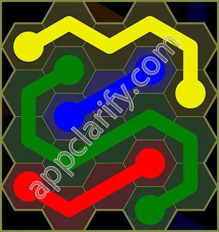Flow Free: Hexes Classic Pack Level 5 Solutions