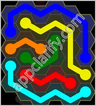 Flow Free: Hexes Kids Pack Level 100 Solutions