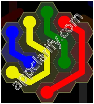 Flow Free: Hexes Kids Pack Level 27 Solutions