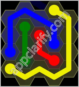 Flow Free: Hexes Kids Pack Level 50 Solutions