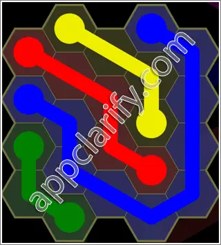 Flow Free: Hexes Kids Pack Level 52 Solutions