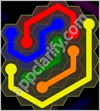 Flow Free: Hexes Kids Pack Level 69 Solutions