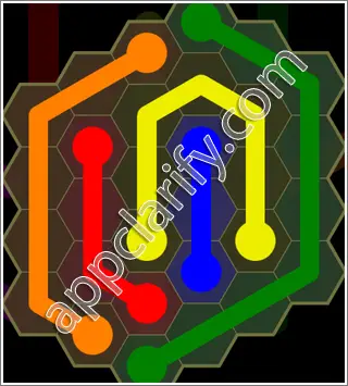 Flow Free: Hexes Kids Pack Level 86 Solutions