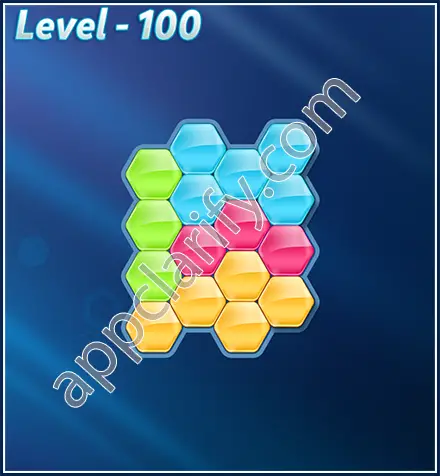 Block! Hexa Puzzle Rotate Beginner Level 100 Solution
