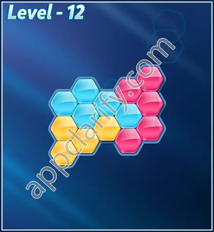 Block! Hexa Puzzle Rotate Beginner Level 12 Solution