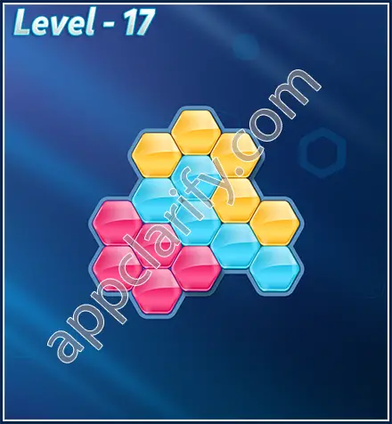 Block! Hexa Puzzle Rotate Beginner Level 17 Solution