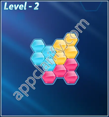 Block! Hexa Puzzle Rotate Beginner Level 2 Solution