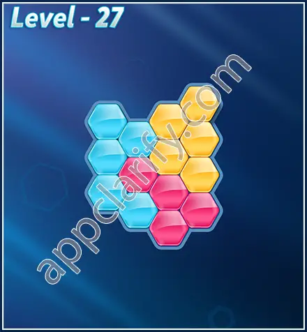 Block! Hexa Puzzle Rotate Beginner Level 27 Solution