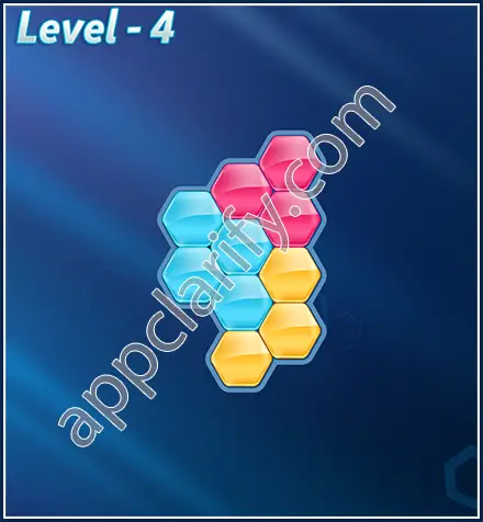 Block! Hexa Puzzle Rotate Beginner Level 4 Solution