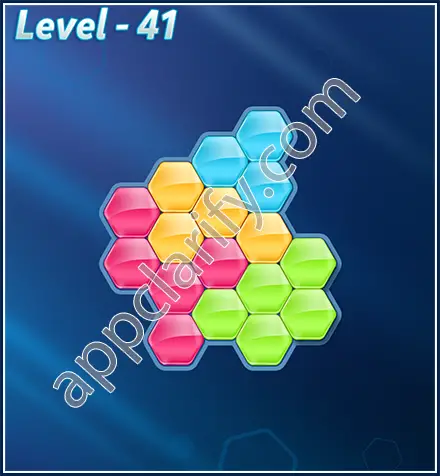 Block! Hexa Puzzle Rotate Beginner Level 41 Solution