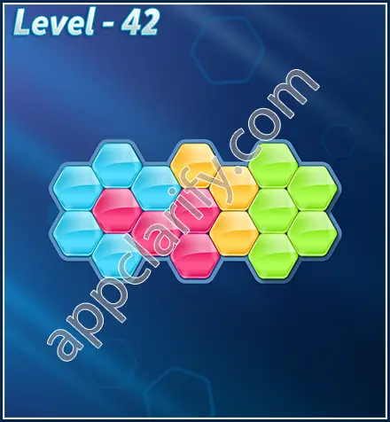 Block! Hexa Puzzle Rotate Beginner Level 42 Solution
