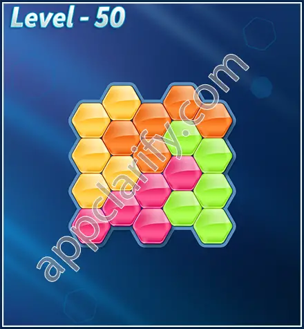 Block! Hexa Puzzle Rotate Beginner Level 50 Solution