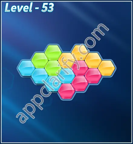 Block! Hexa Puzzle Rotate Beginner Level 53 Solution