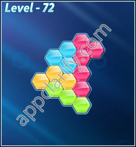 Block! Hexa Puzzle Rotate Beginner Level 72 Solution