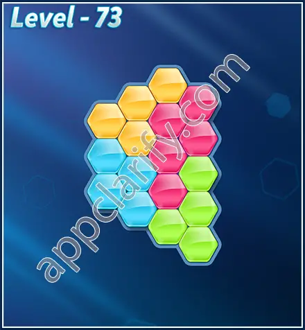 Block! Hexa Puzzle Rotate Beginner Level 73 Solution