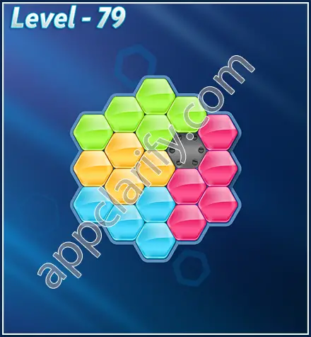 Block! Hexa Puzzle Rotate Beginner Level 79 Solution