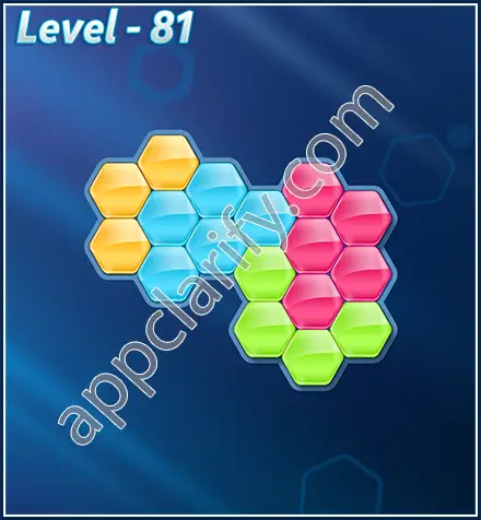 Block! Hexa Puzzle Rotate Beginner Level 81 Solution